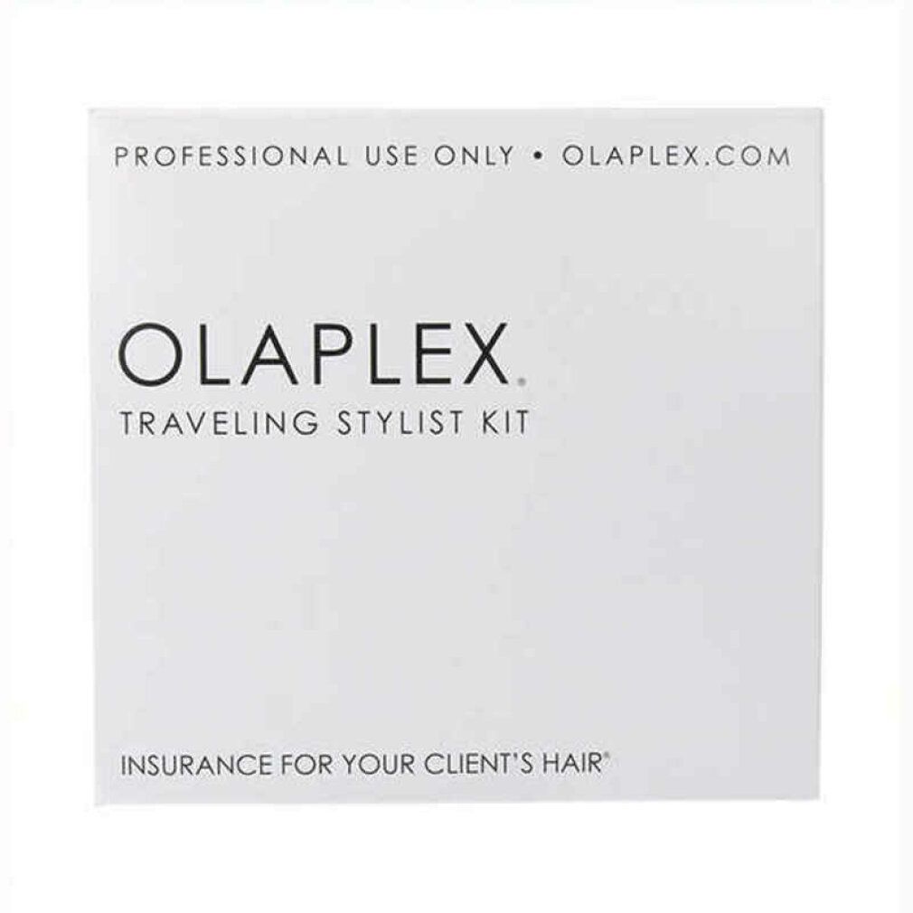 Olaplex Traveling Stylist Kit Verpackung mit Olaplex Logo und Produktinformationen.