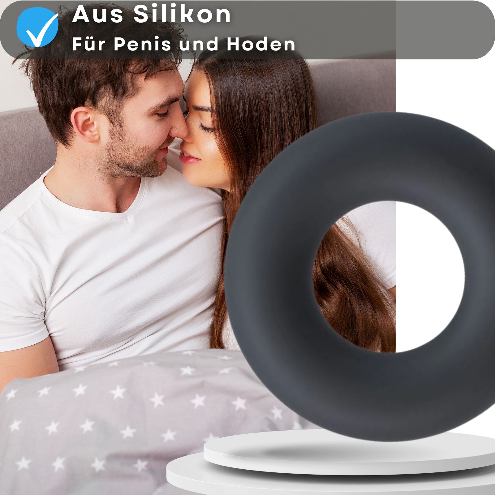 Lovelyness - Penisring aus Silikon - Liquid M
