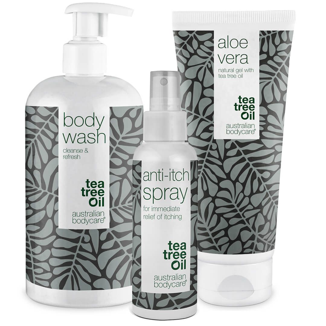 Australian Bodycare After Sun Paket für gerötete Haut und Sonnenbrand