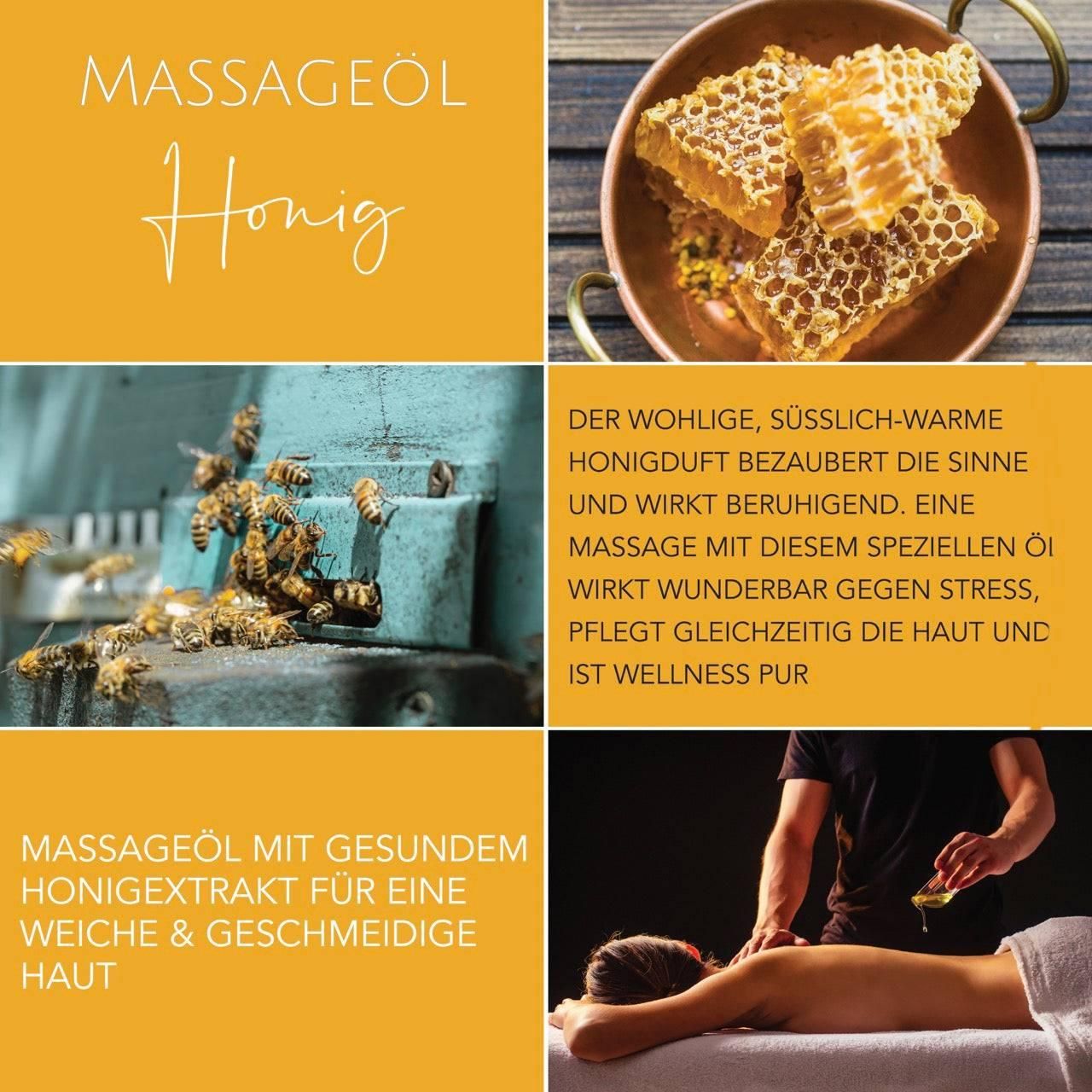 DaniChou Massageöl Honig