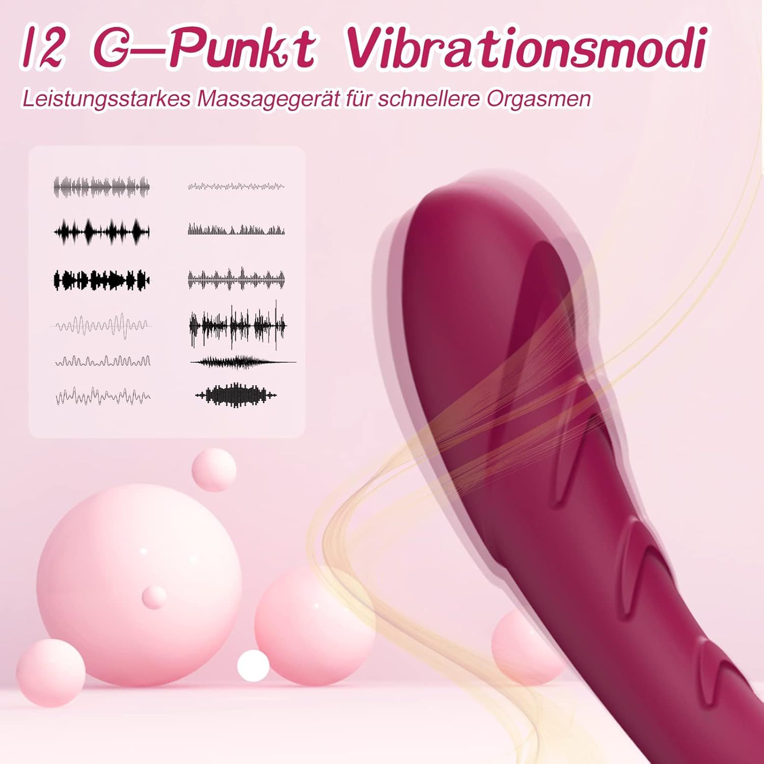 YICOCO Silikon G-Punkt Vibrator Sexspielzeug