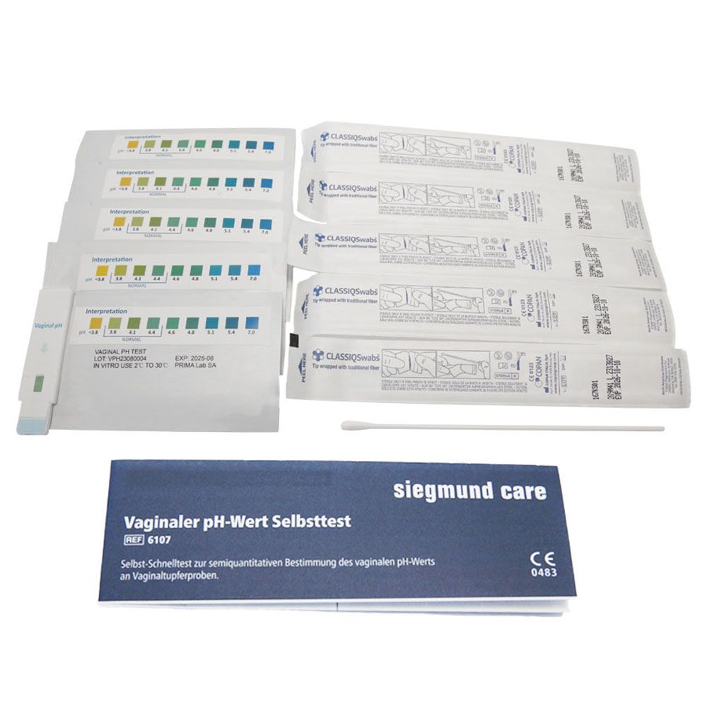 siegmund care Vaginaler pH-Wert Selbsttest