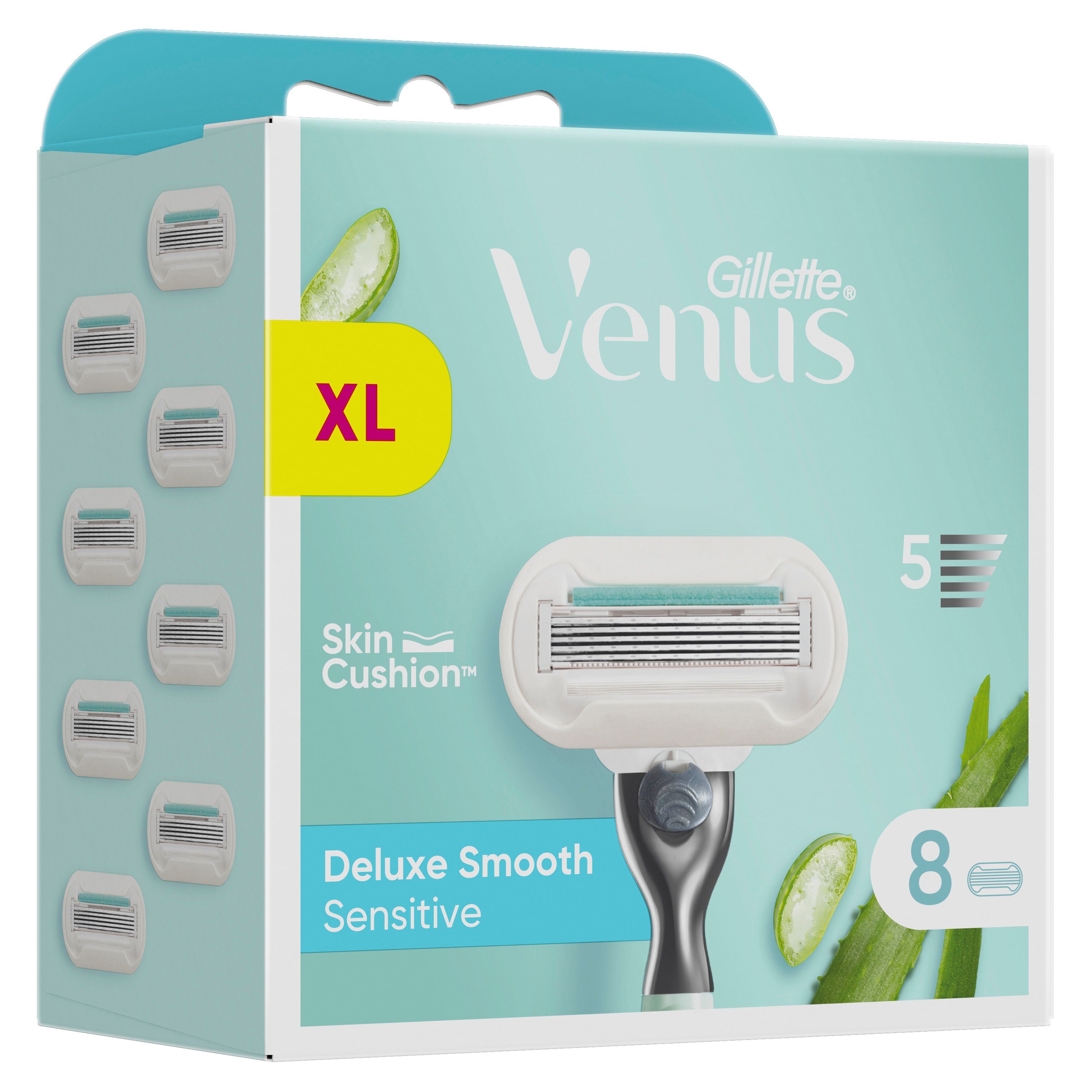 Gillette Venus - Rasierklingen "Deluxe Smooth Sensitive"