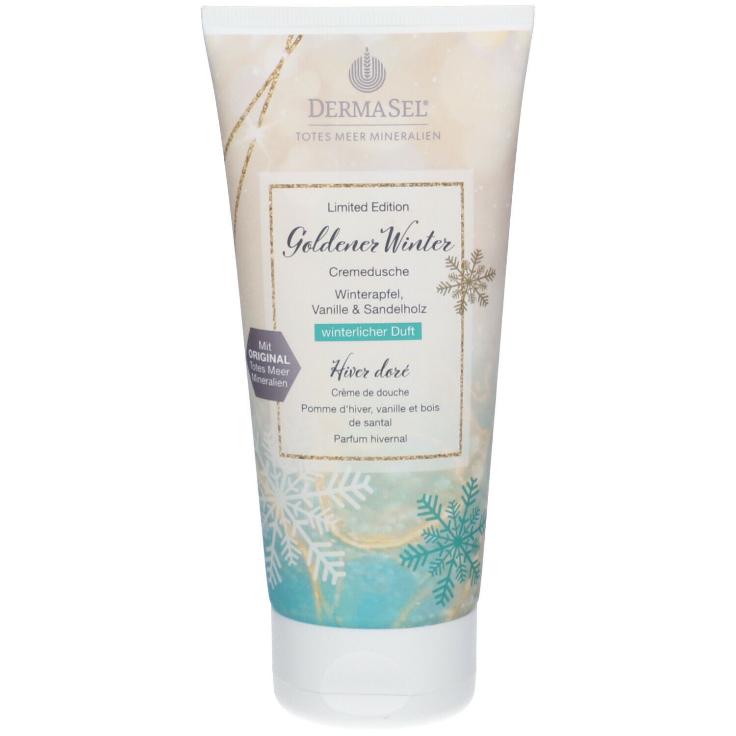 DERMASEL® Totes Meer Goldener Winter Cremedusche