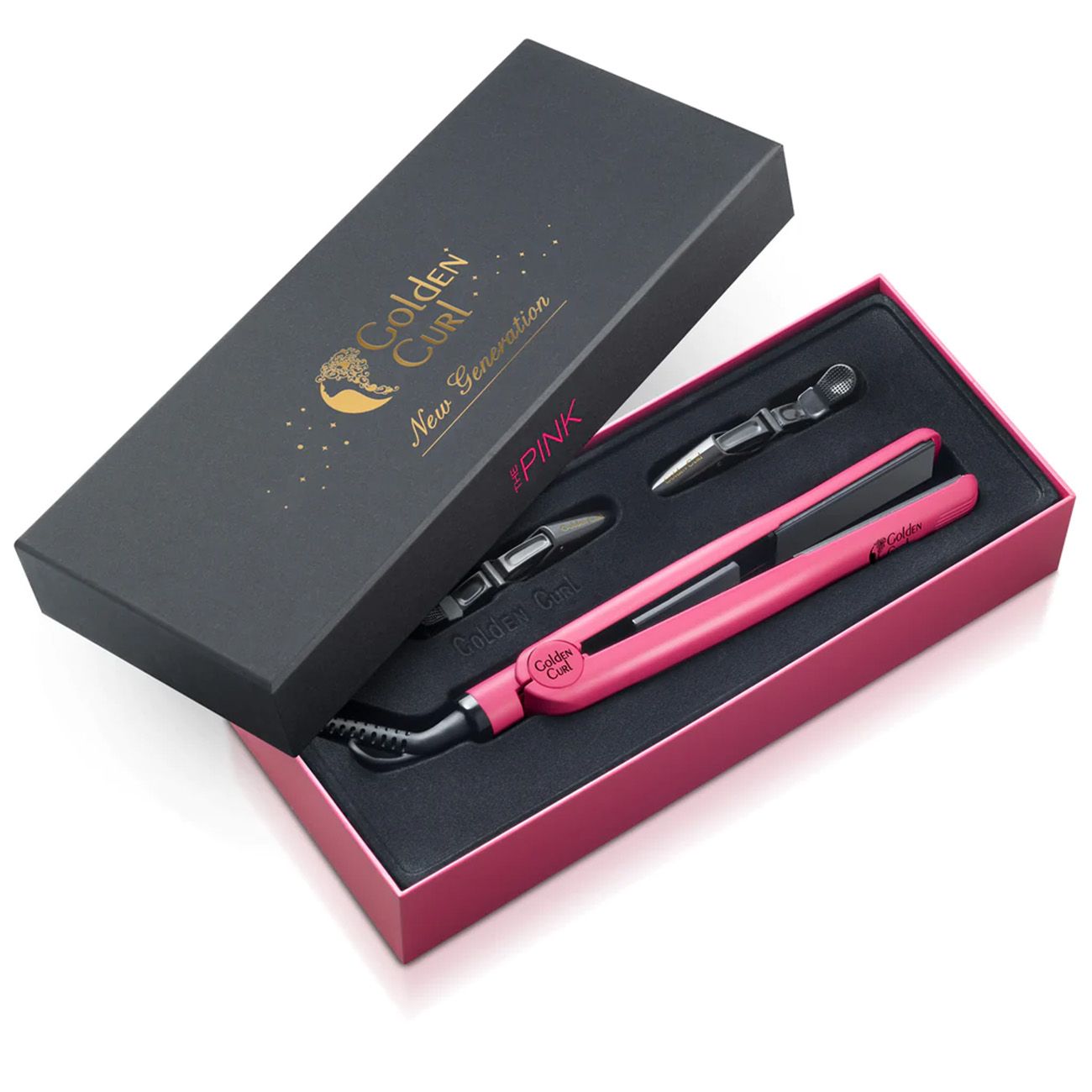 Golden CurlGL829 The Pink Glätteisen