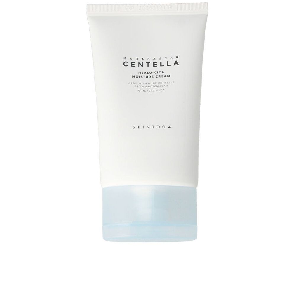 Weiße Tube der SKIN1004 Madagaskar Centella Hyalu-Cica Feuchtigkeitscreme.