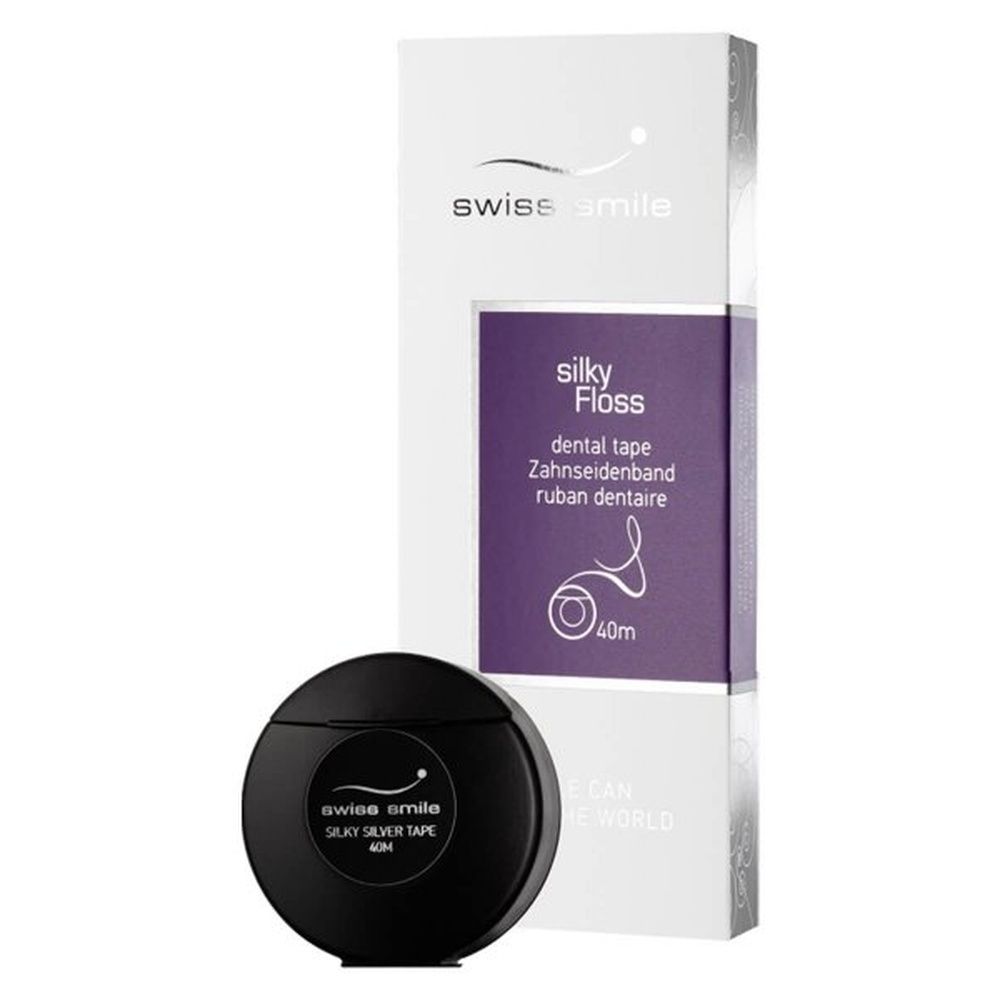 swiss smile silky Floss Zahnseidenband