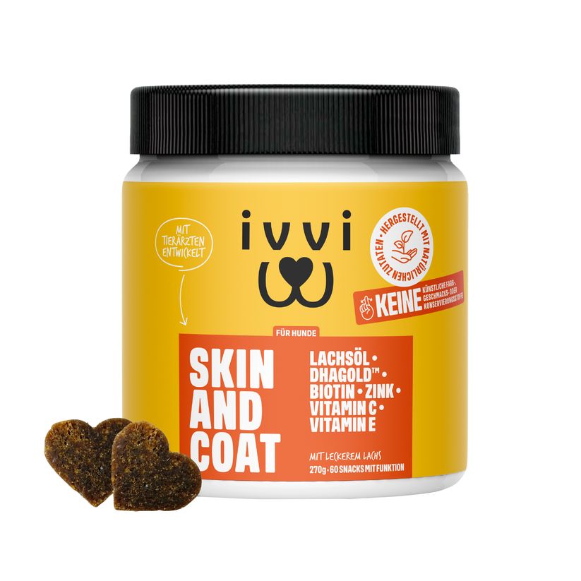 Skin and Coat | Für Haut & Fell - Nahrungsergänzung für Hunde