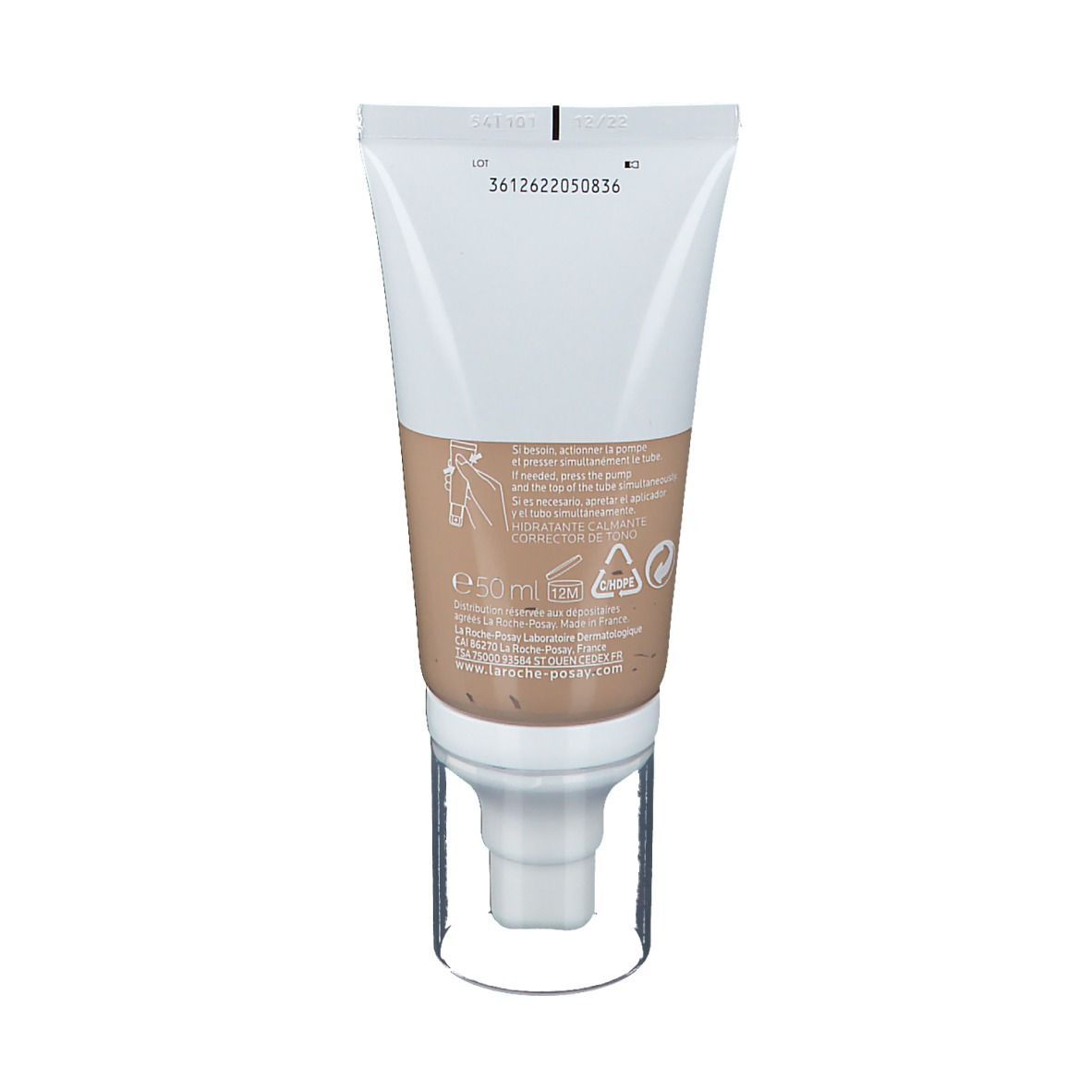 LA ROCHE-POSAY Toleriane Sensitive Le Teint Creme Getönte Tagespflege mittlere Tönung