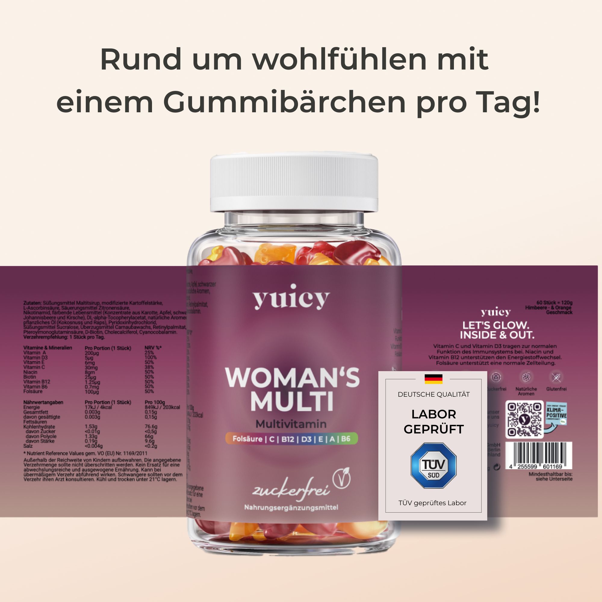 yuicy® Woman's Multi Vitamin Bärchen