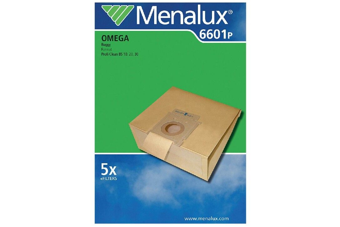 MENALUX Staubbeutel 6601P 5 Beutel + 1 Motorfilter (SWIRL X351 #348220)