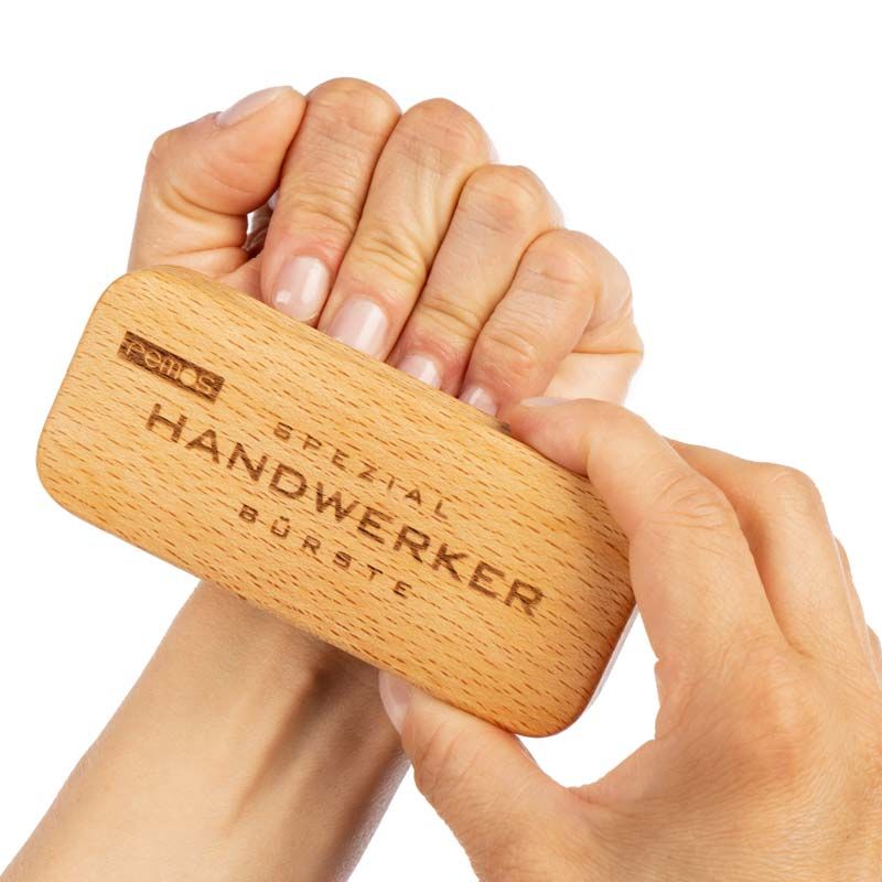 REMOS Handwerkerbürste aus Buchenholz