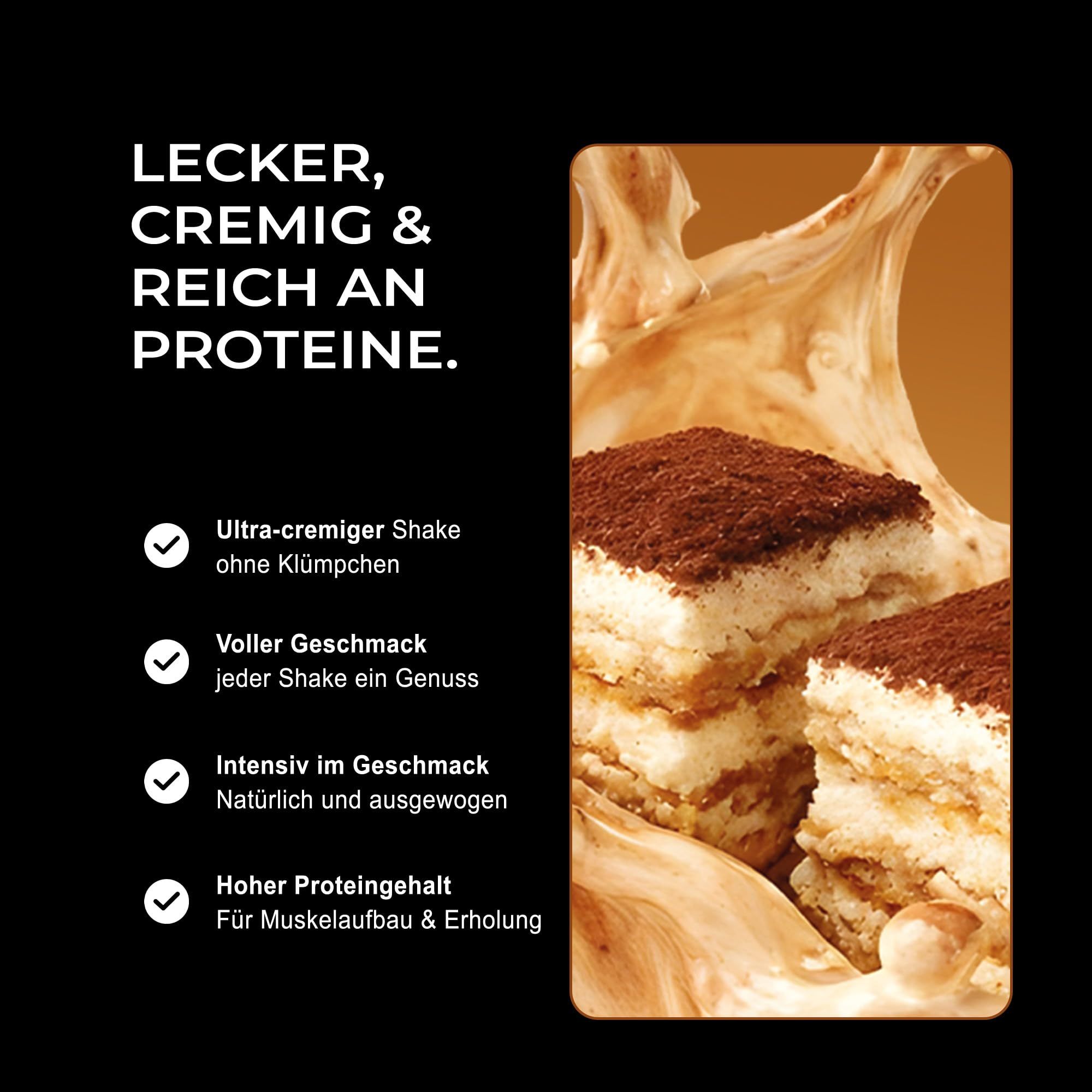 Neosupps Vision Whey Tiramisu, Eiweiss Protein Pulver
