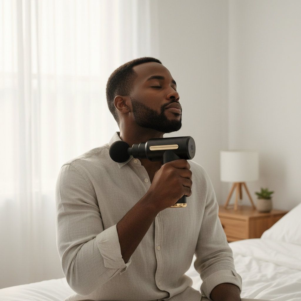 Kompakte Percussions-Massagepistole – Myofasziale Therapie, Muskelmassage & Sportliche Regeneration