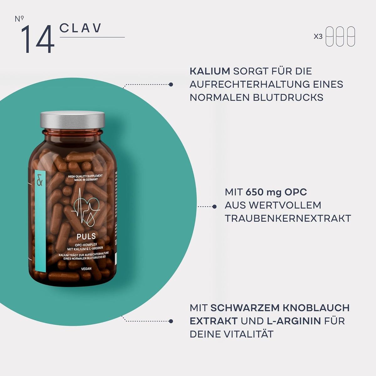 Clav N°14 PULS OPC