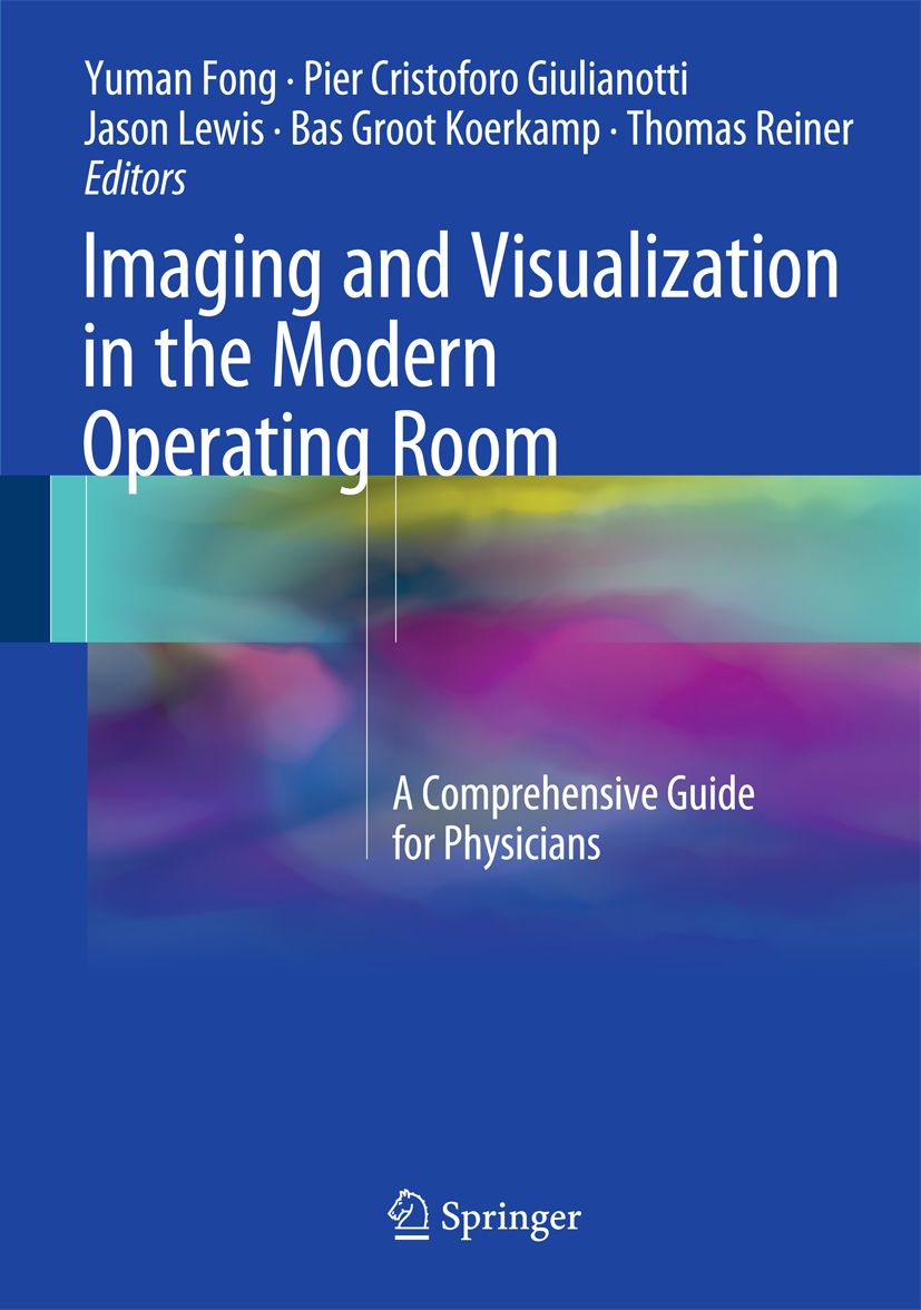 Buchcover: "Imaging and Visualization in the Modern Operating Room". Autorennamen und Springer-Logo sichtbar.