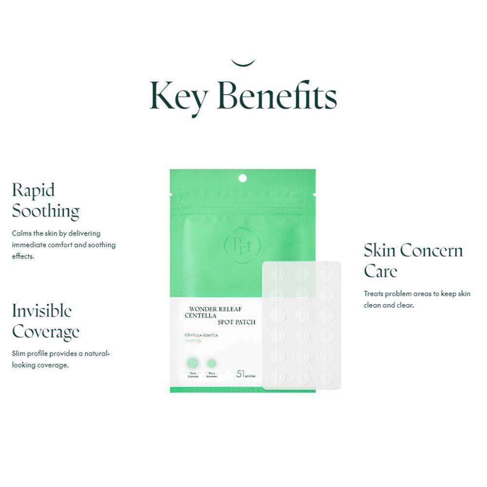 PURITO Wonder Releaf Centella Spot Patches