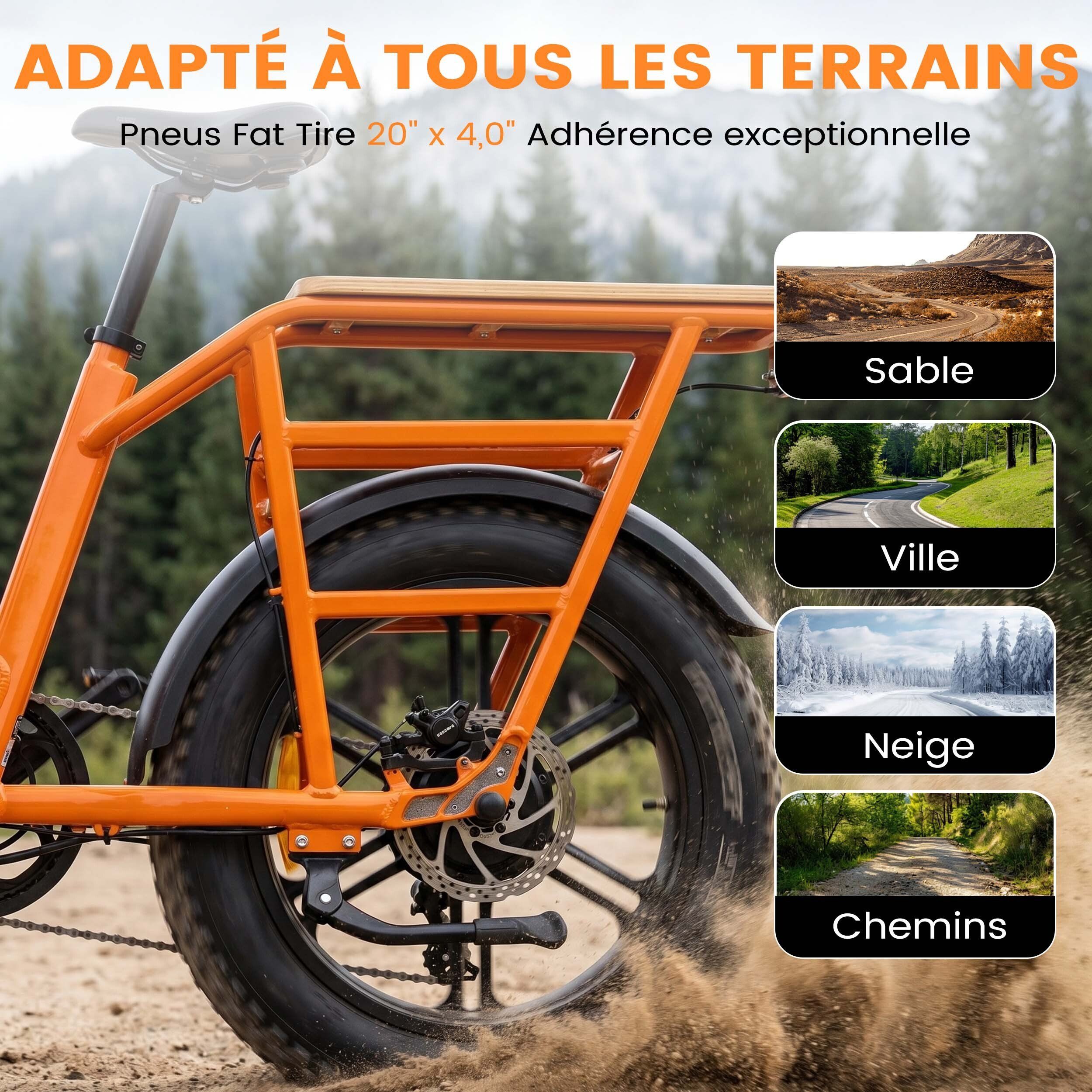 KINGBULL Voyager 2.0 E-Bike mit 48 V / 15 Ah herausnehmbarem Akku