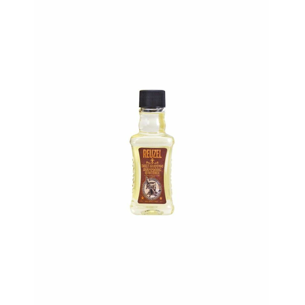 Kleine Reuzel Daily Shampoo Flasche auf weißem Hintergrund.