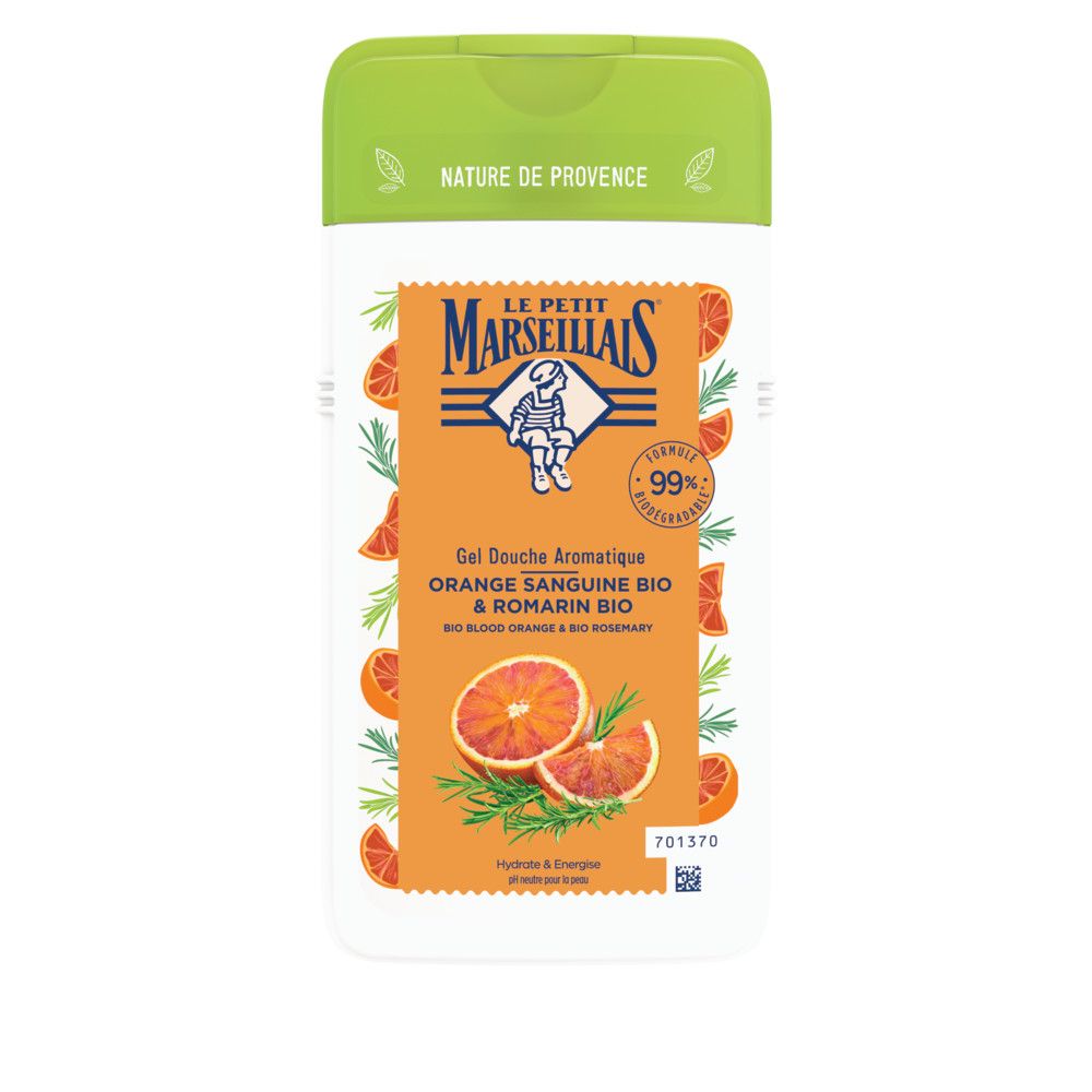 Le Petit Marseillais - Duschgel "Bio Blutorange & Rosmarin" 12er-Pack