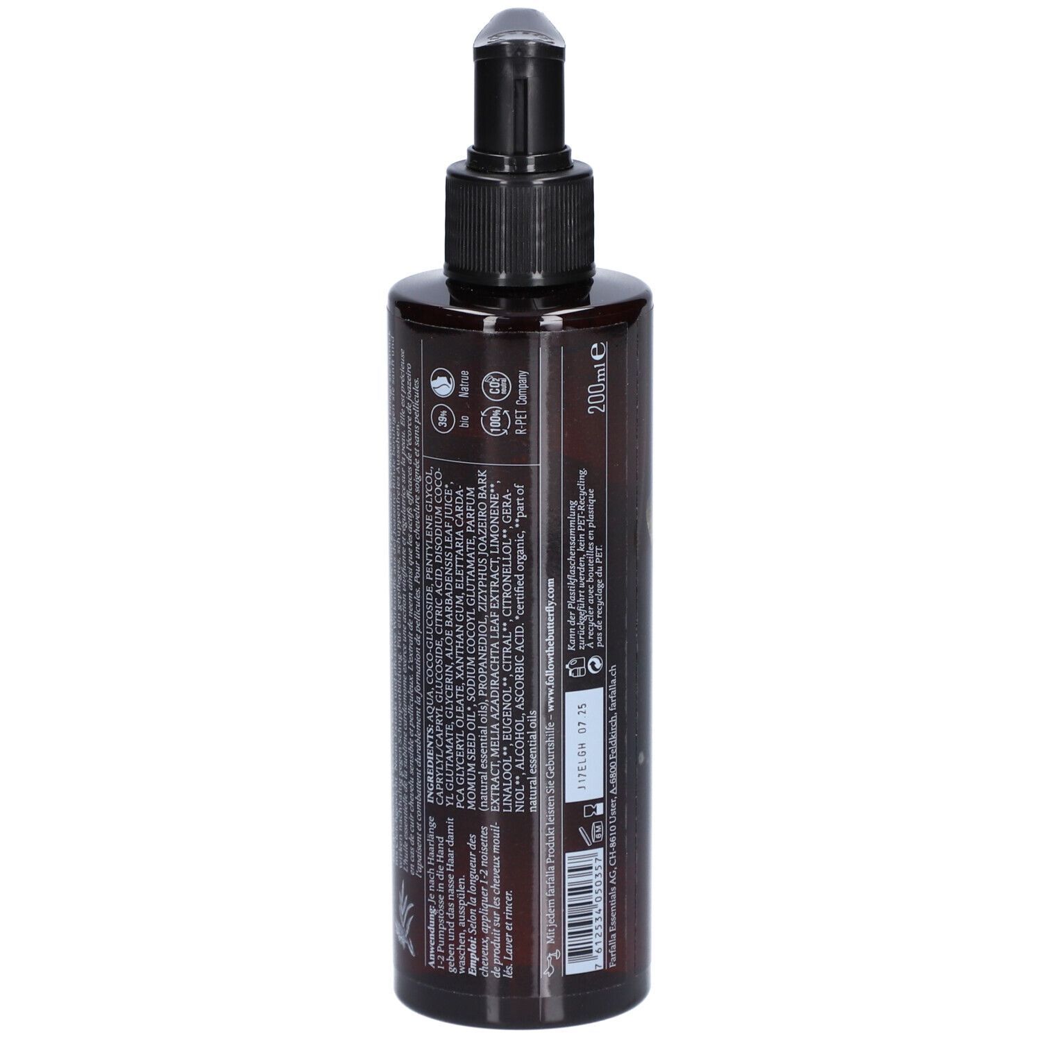 Farfalla Kardamom Antischuppen Shampoo