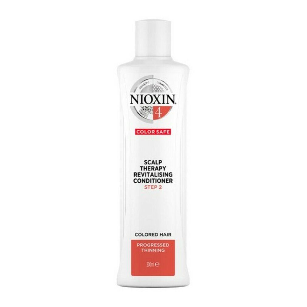 Nioxin System 4 Conditioner Flasche, 300ml. Für gefärbtes Haar mit fortschreitendem Haarausfall.
