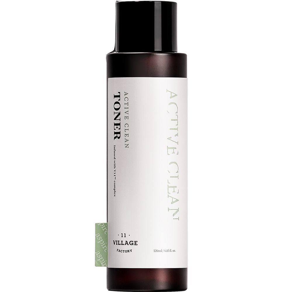 VILLAGE 11 FACTORY Active Clean Toner antibacterial Face Toner