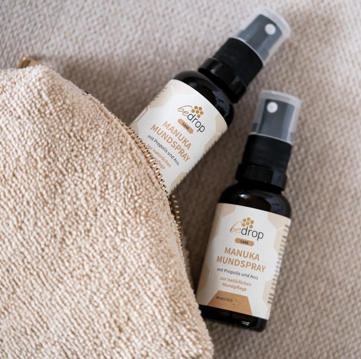 bedrop Propolis Halsspray / Mundspray mit Manuka Honig & Anis