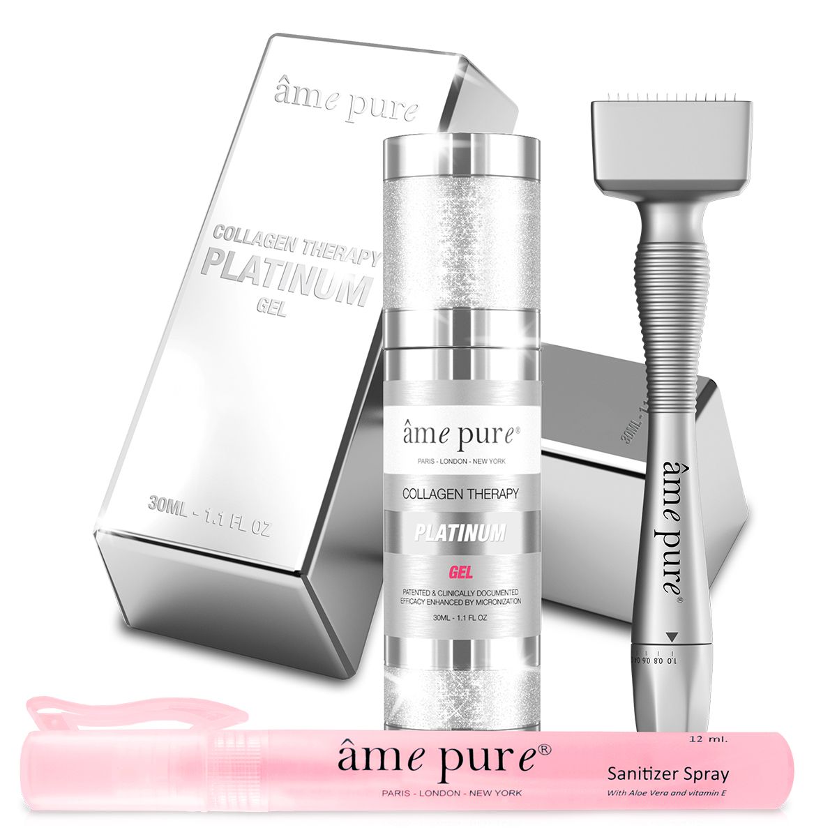 âme pure Adjustable Derma Stamp PLATINUM KIT 249 g - Shop Apotheke