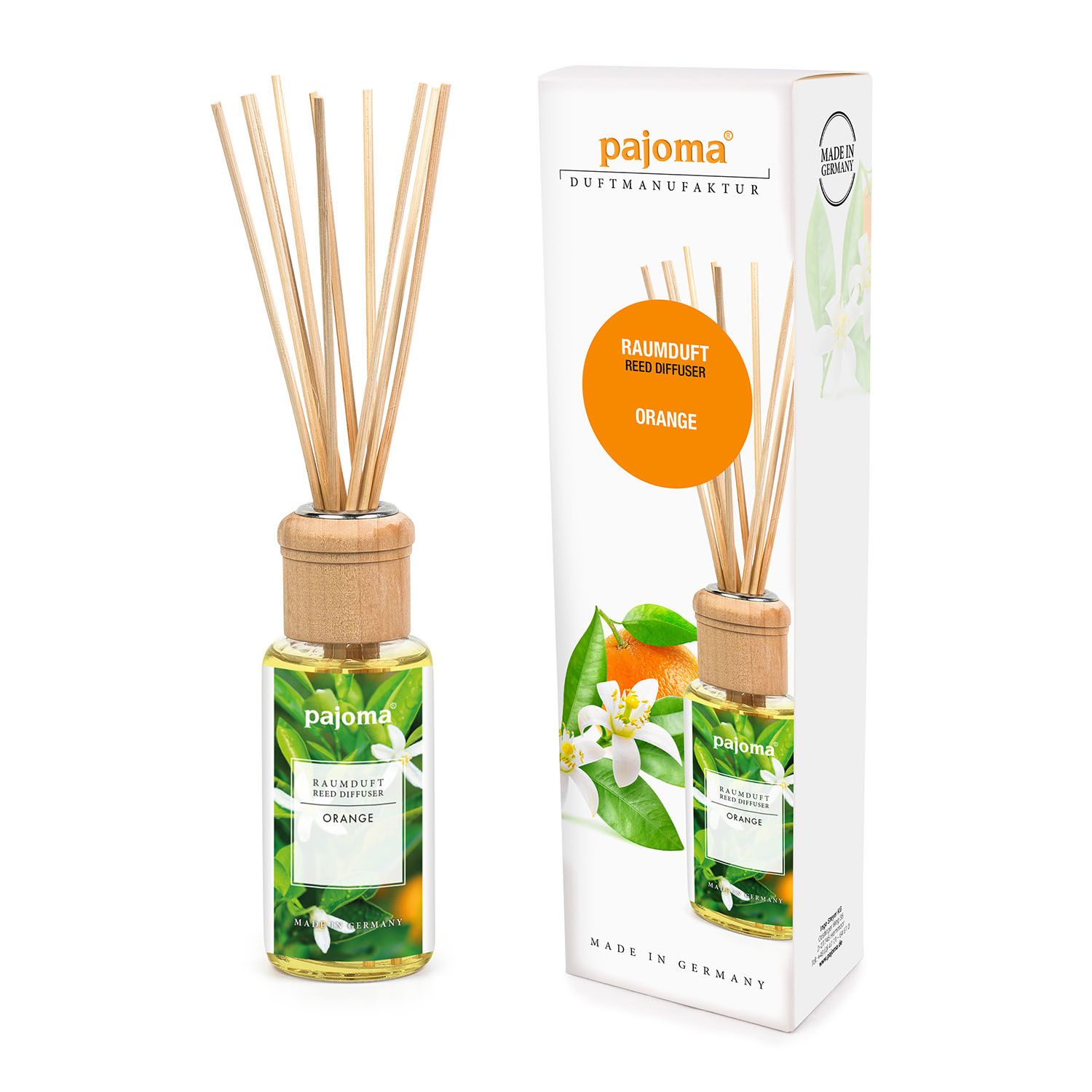 pajoma® Raumduft 100 ml inkl. Duftstäbchen, Orange