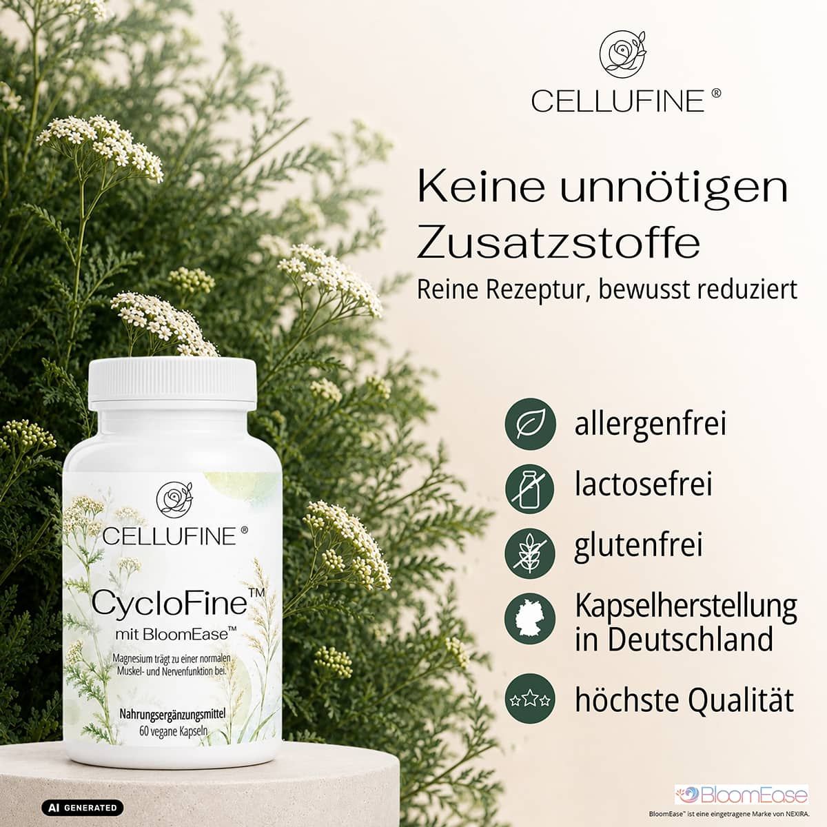 Cellufine® CycloFine™ mit BloomEase™ - Kapseln