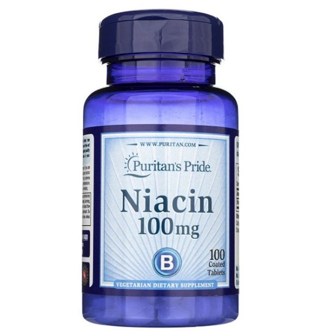 Puritan's Pride Vitamin B-3 Niacin 100 mg