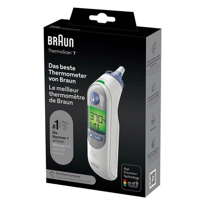 Kaz Braun ThermoScan 7 Ohrthermometer IRT6520