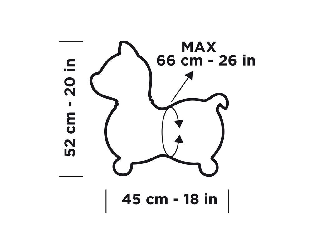 Gymnic "KODY" Hüpftier Hund
