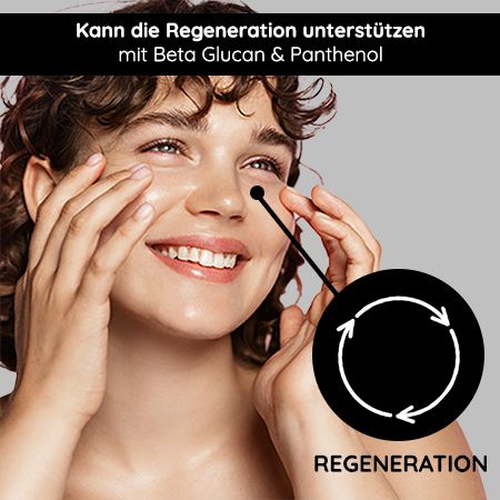 RAU Cosmetics Beta Glucan Moisturizing Eye Pads (8 Paar) mit Panthenol & Aloe Vera
