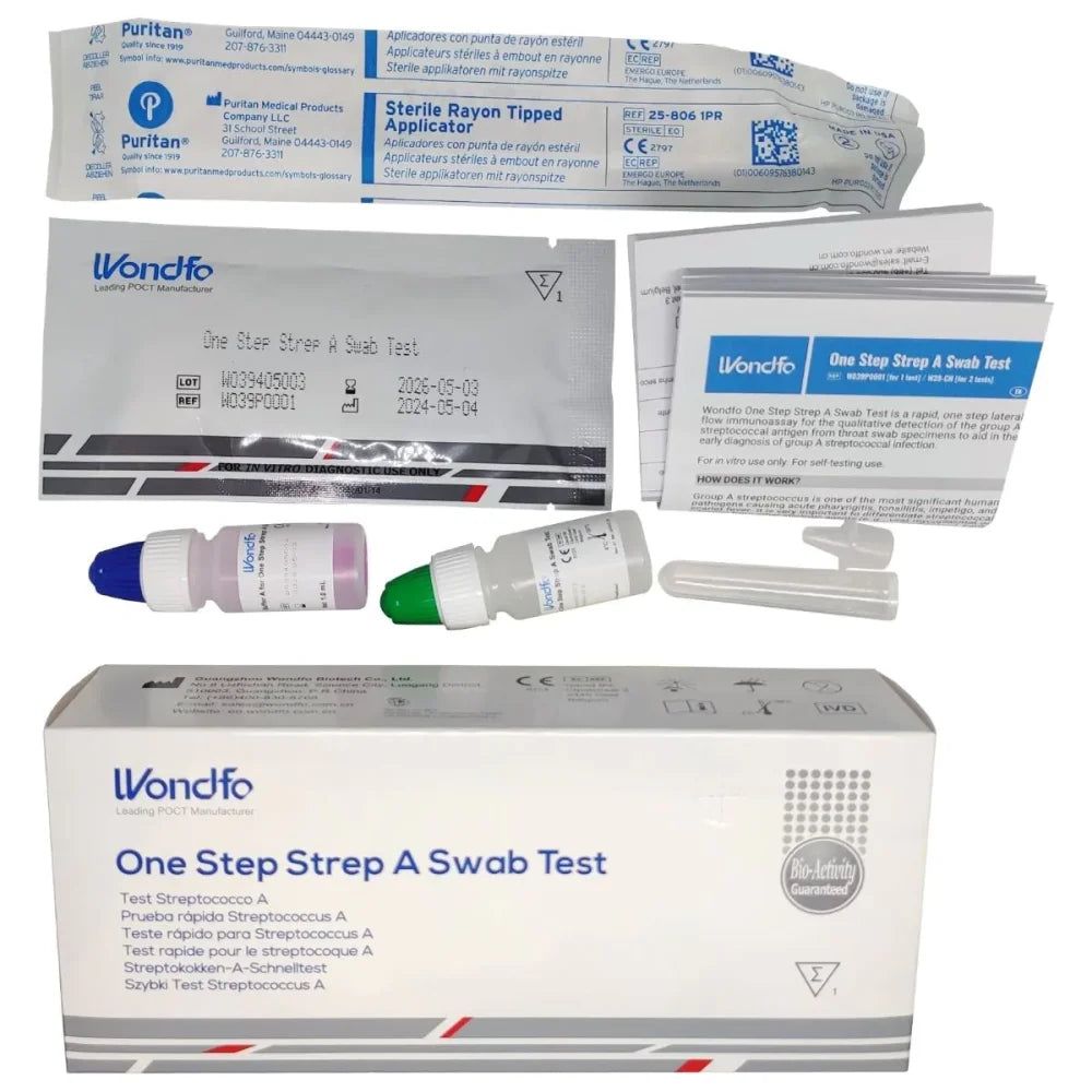 Wondfo Streptokokken A / Scharlach Selbsttest