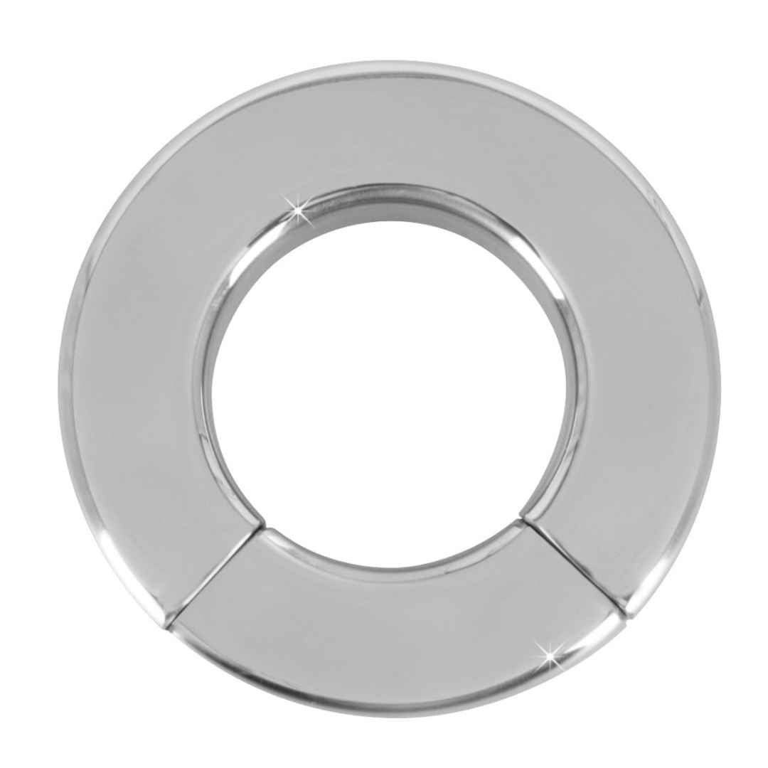 Penis- und Hodenring "Magnetic Stretcher" | Extra schwer, 234 g | fetish Collection