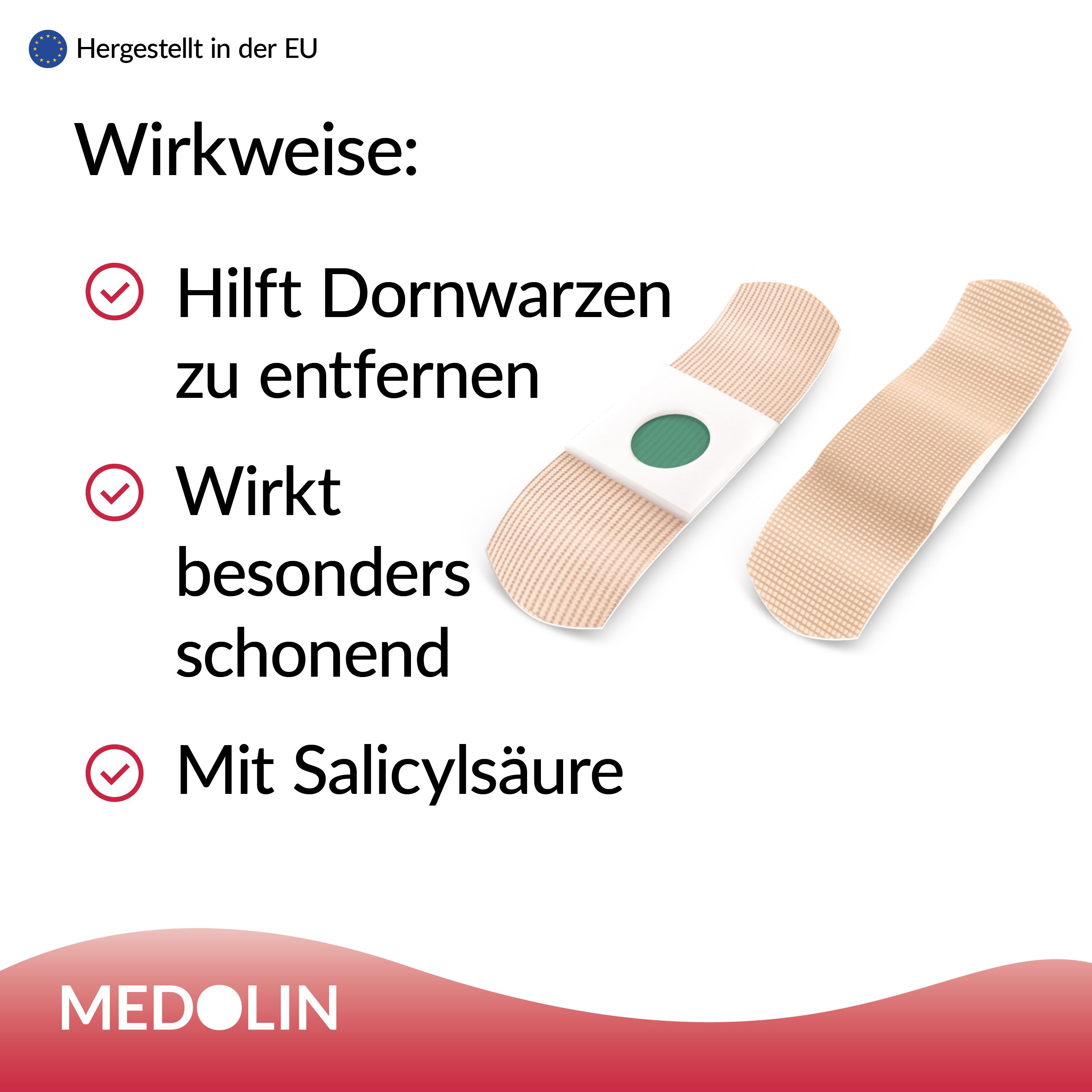 Medolin® Dornwarzen Pflaster