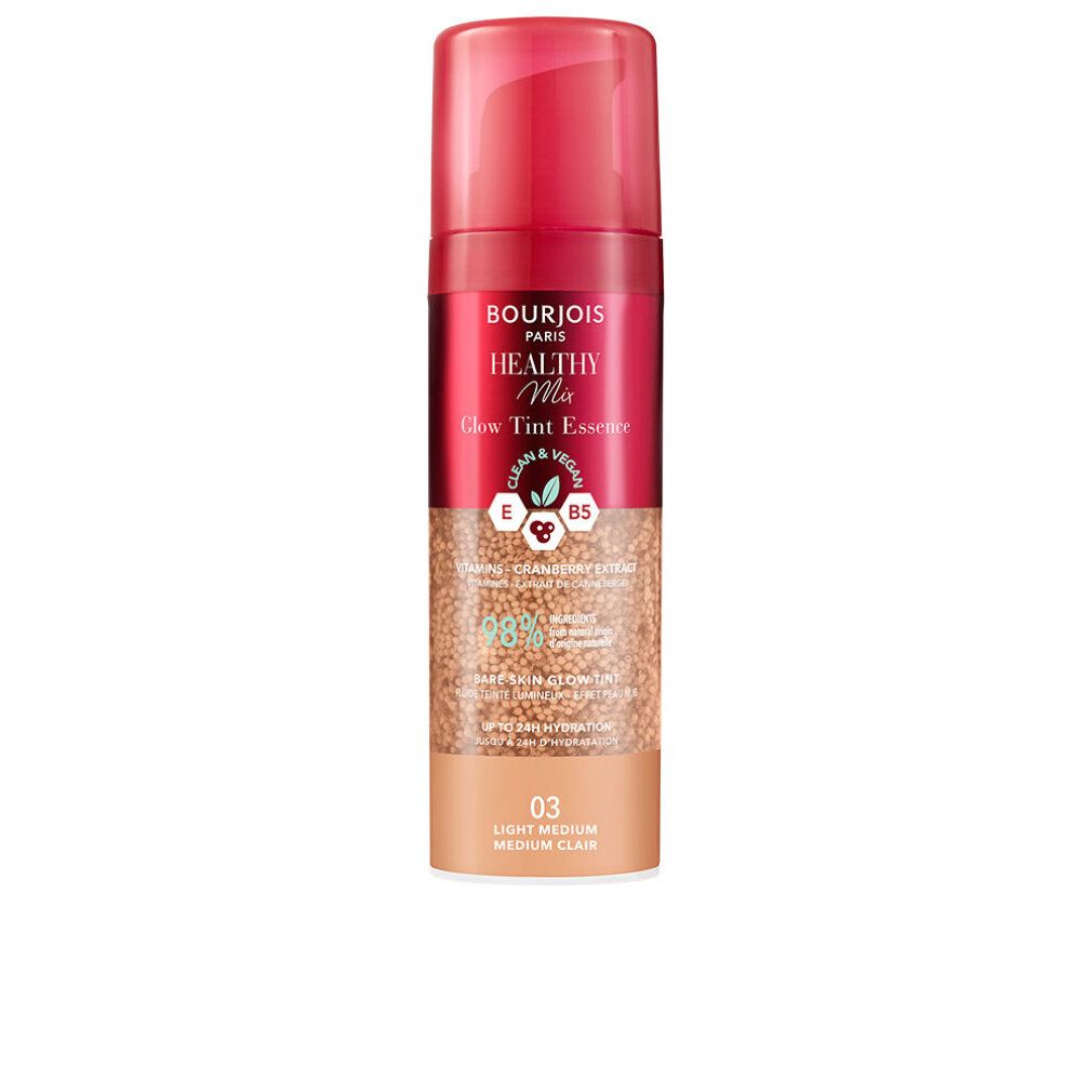 bourjois Paris Healthy Mix Clean & Vegan Glow Tint Essence 03 Light Medium