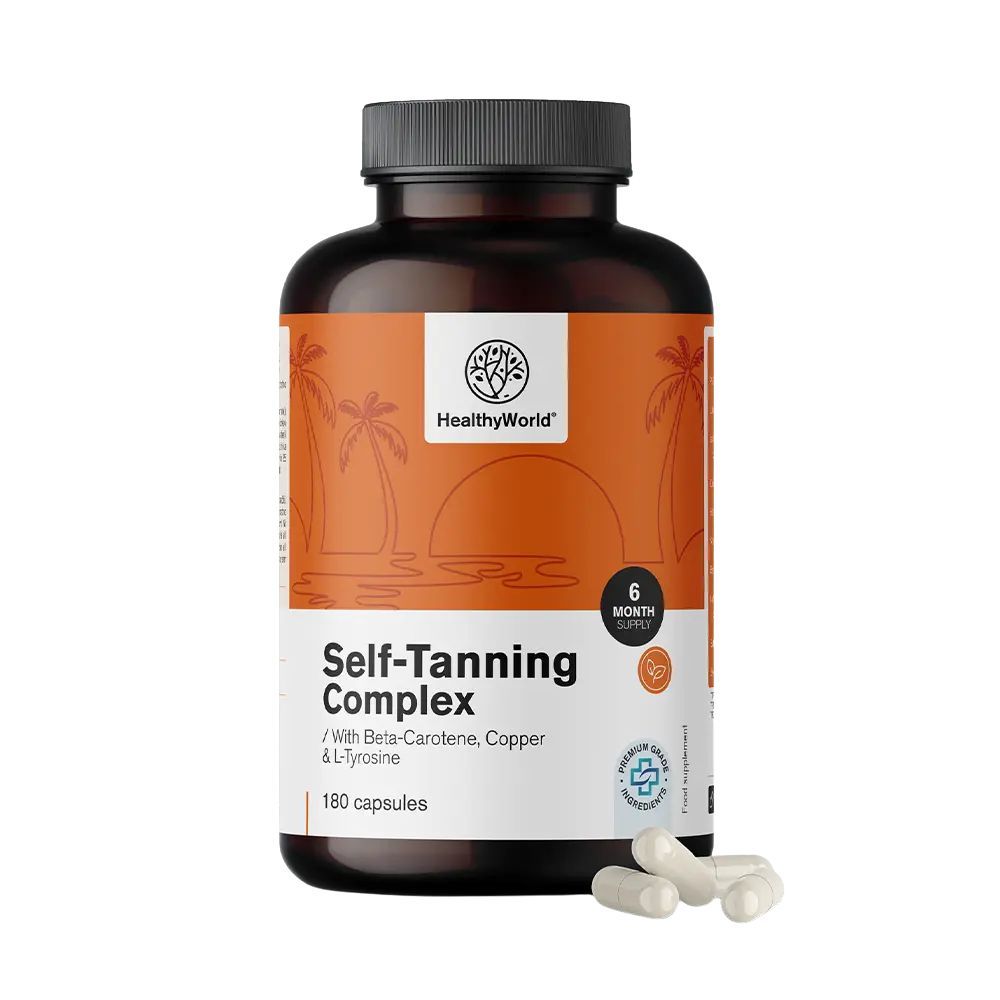 HealthyWorld Self-Tanning Complex – Unterstützung der natürlichen Bräune