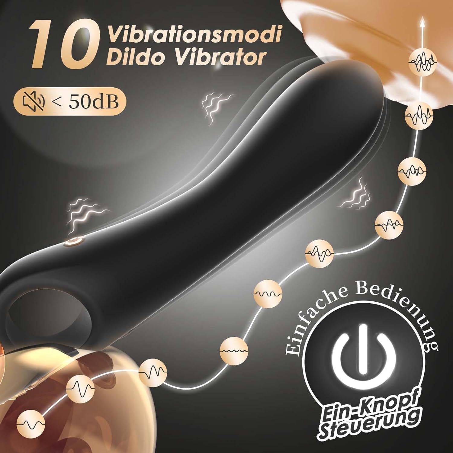 rinofans Vibration für Frauen Dildo Vibrator
