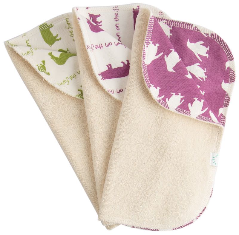 Popolini Wipes Reinigungstücher Double Bio-BW Set down on the farm