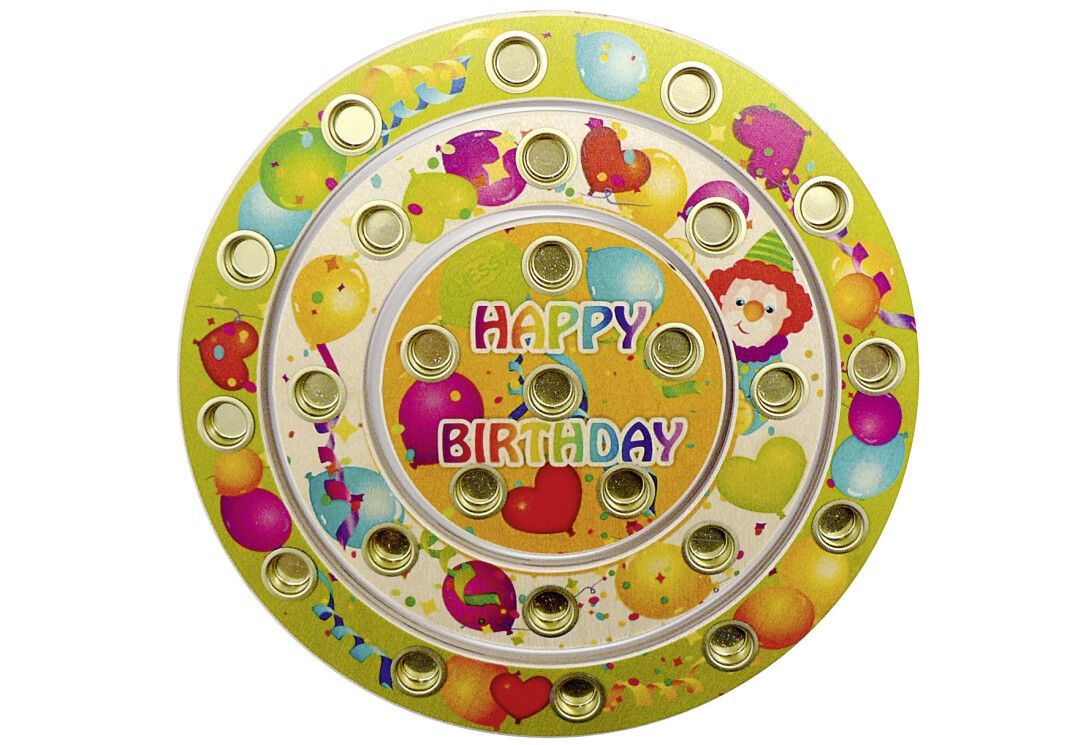 Hess Geburtstagsringe Happy Birthday