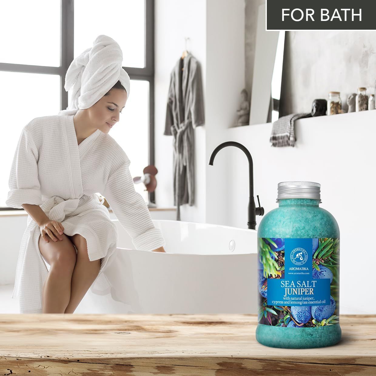 AROMATIKA  Badesalz Wacholder