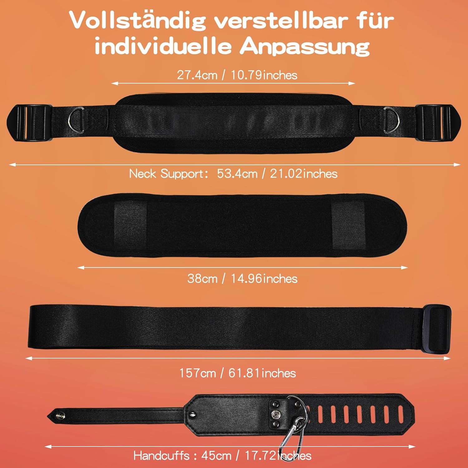 YICOCO BDSM Bondage Set Sexspielzeug für die Paare