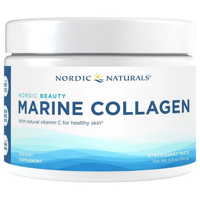 Nordic Naturals Nordic Beauty Marine Collagen - Erdbeergeschmack