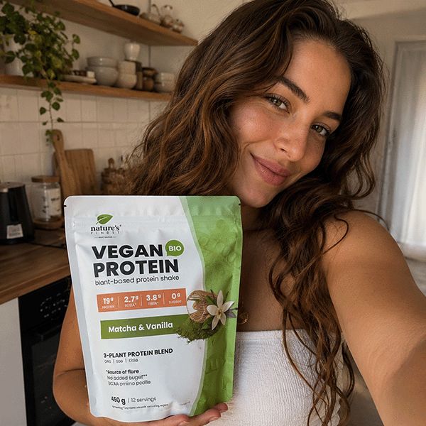 Nature's Finest Bio Vegan Protein Vanille & Matcha, Proteinpulver