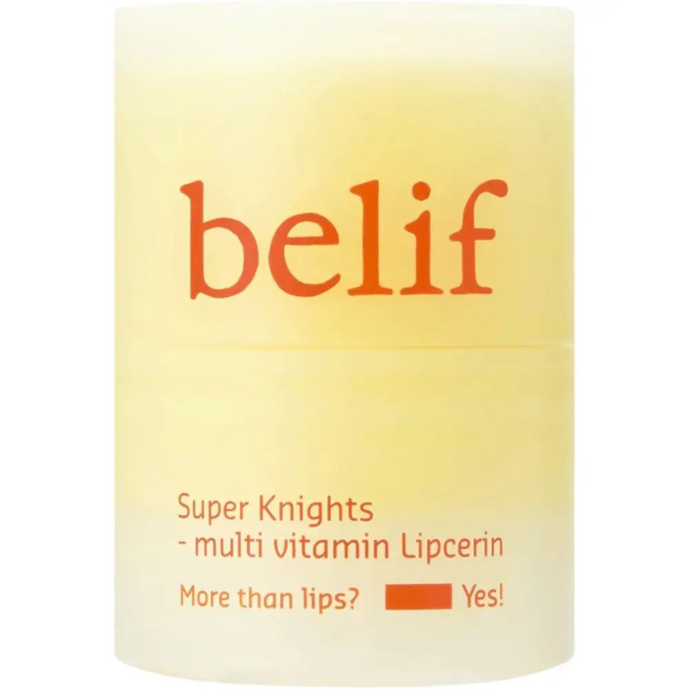 BELIF Super Knights Multi Vitamin Lipcerin – pflegender Lippenbalsam mit sanftem Peeling