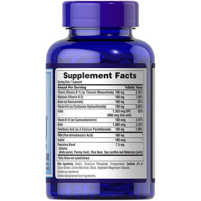 Puritan's Pride Mega B-100 (Vitamin B-Komplex)