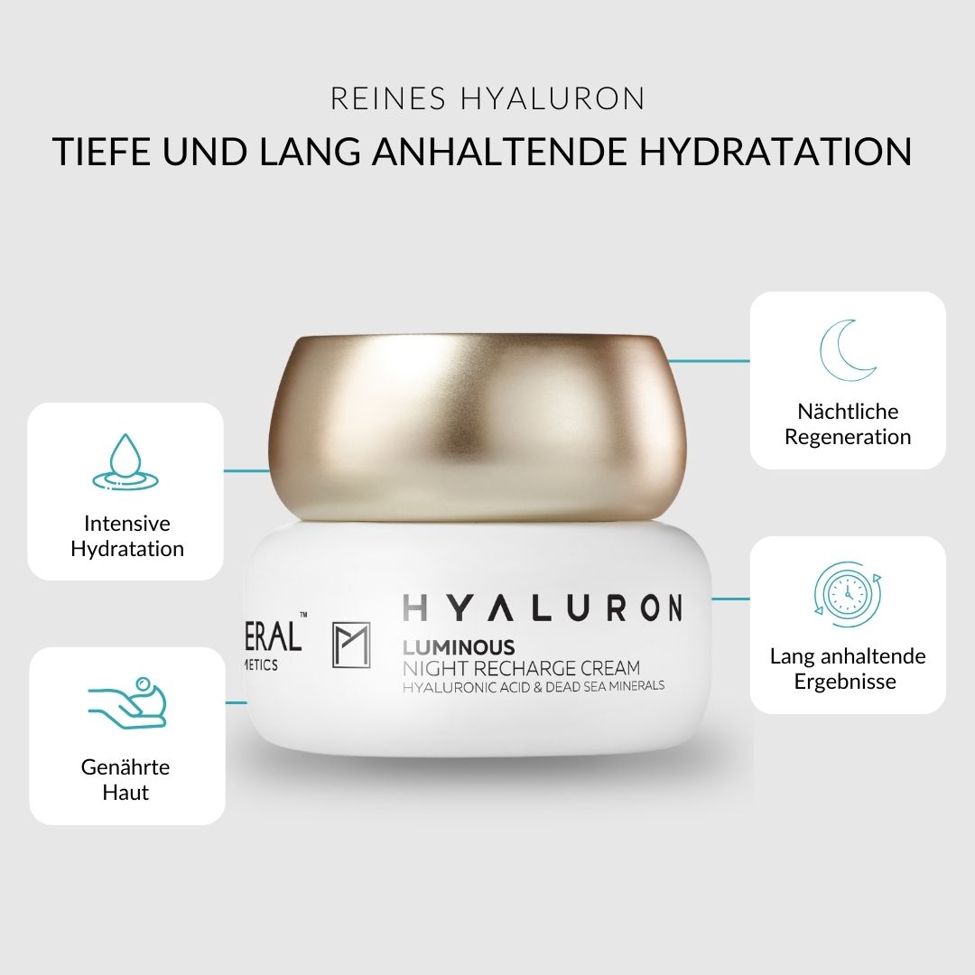 Pure Mineral - Regenerierende Nachtcreme Hyaluron